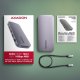 HUB USB Axagon HMC-12GM2 hub USB 12 in1 10Gbps, 3x USB-A, USB-C, HDMI, DP, RJ-45, M.2, SD/mSD, audio, PD 11