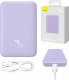 Powerbank Baseus Magnetic Mini 20W 10000mAh Fioletowy 3