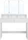 Glamour Toaletka z trójdzielnym lustrem 100 cm GLAMOUR 2