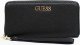 Guess , Alby, Leather, Wallet, SLG Large Zip, Black, For Women For Women 12