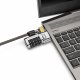 Linka zabezpieczająca Kensington Blokada do laptopa ClickSafe 3-in-1 Combin T-Bar, Nano, Wedge 5