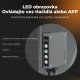 Aeno Premium Eco* Smart Heater, 700W, Tempered glass, Infrared+convection heating type, LED display, Plug type: Europe (E/F type), GREY 13