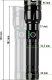 Latarka Vayox Latarka taktyczna 30W 1060lm 18cm Pro Series VA0108 Vayox 7