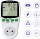 Qoltec Watomierz Licznik zużycia energii PM0627 z historiš pomiaru | 3680W | 16A | LCD 9