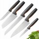 Fiskars Komplet noży w drewnianym bloku Functional Form 5 szt. (1062927) 5
