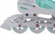 Rolki Blackwheels Flex Pro rekreacyjne regulowane miętowe r. M 34-37 7