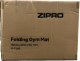 Zipro Materac gimnastyczny 4-częściowy 180 cm x 60 cm x 5 cm czarny 12