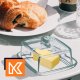 Maselniczka Kadax KADAX 2x Maselniczka Maselnica Z Pokrywką Szklana 2