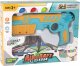 LeanToys Pistolet na Kulki Wyrzutnia Samolotów 2w1 z podajnikiem 4 Samoloty 4