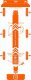 Mobile Origin Orange Screen Guard Spare Glass do iPhone 12 / 12 Pro 2