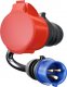 Go-e Adapter Gemini flex 22 kW CEE 3-fazy 32A - CEE 1-faza 16A (CH-04-01) 3