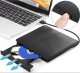Odtwarzacz DVD Zenwire Zewnętrzny Przenośny Napęd DVD CD USB 3.0 Nagrywarka Odtwarzacz płyt CD/DVD do laptopa komputera 3
