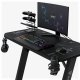 Biurko SENSE7 Nomad Cybernetic Czarne 100 cmx50 cm 100x50 cm 6