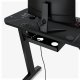 Biurko SENSE7 gamingowe Nomad Cybernetic Czarne 120x60 cm 9