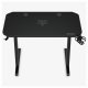 Biurko SENSE7 gamingowe Nomad Classic Czarne 120x60 cm 4