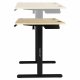 Biurko SENSE7 elektryczne Nojo 120x60 Black Pine 4