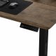 Biurko SENSE7 elektryczne Nojo 120x60 Black Oak 3