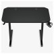 Biurko SENSE7 Nomad Basic Czarne 120 cmx60 cm 120x60 cm 4