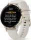 Zegarek sportowy Garmin Venu 3S Kremowy (010-02785-04) 3