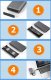 Kieszeń Zenwire Obudowa na dysk SSD m2 4w1 NVME Pcie SATA NGFF M.2 USB-C USB 3.0 10 GB/s Adapter Kieszeń LED RGB Zenwire 2808SN 4