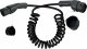 Kabel do ładowania samochodów InLine 22kW Type 2, 3-fazy, 5m spiralny (16285S) 1