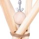 Springos Stabilizator do namiotu tipi drewniany tipi bloker wigwam UNIWERSALNY 4
