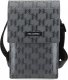 Karl Lagerfeld Karl Lagerfeld Torebka Na Telefon Klwbsamsmg Srebrna Hardcase Phone Pounch Universal Saffiano Mono Plaque 2