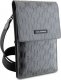 Karl Lagerfeld Karl Lagerfeld Torebka Na Telefon Klwbsamsmg Srebrna Hardcase Phone Pounch Universal Saffiano Mono Plaque 3