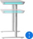 Biurko SENSE7 NOMO Białe 120 cmx60 cm 7