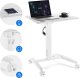 Biurko SENSE7 biurko mobilne Białe 70 cmx52 cm Biały 4