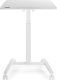 Biurko SENSE7 biurko mobilne Białe 70 cmx52 cm Biały 9
