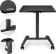 Biurko SENSE7 biurko mobilne Czarne 70 cmx52 cm czarny 6