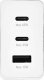 Ładowarka Denmen ŁADOWARKA SIECIOWA PD 2xUSB-C 1xUSB DENMEN EP-T6530 65W BIAŁA BULK (45) 3