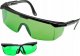 Heckermann Zielone okulary z pokrowcem do poziomicy 1