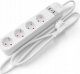 Listwa zasilająca Tesla 4 gniazda 2 m biała (TSL-SPL-SPS300) 1
