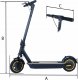 Hulajnoga elektryczna Xrider Hulajnoga Elektryczna Miejska XRIDER M10 12Ah Bateria LG 500W 7