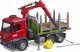 Bruder Ciężarówka Mercedes Benz Arocs z dźwigiem do przewozu drewna + 3 kłody (GXP-882721) 4