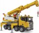 Bruder Pojazd Scania Super 560R Ciężarówka z dźwigiem 9