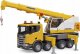 Bruder Pojazd Scania Super 560R Ciężarówka z dźwigiem 10