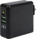 Szybkozłączka Prestigio Manhattan cestovní nabíječka a powerbanka, 4-in-1, 8.000 mAh,  Interchangeable US/EU/UK Plugs, černá 1