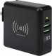 Szybkozłączka Prestigio Manhattan cestovní nabíječka a powerbanka, 4-in-1, 8.000 mAh,  Interchangeable US/EU/UK Plugs, černá 2