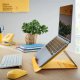 The Wanderer LEITZ Podstawka pod laptopa Ergo Cosy  żółta 7