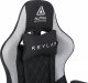 Fotel Alpha Gaming Kevlar Szary Tkanina Materiał 7