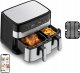 Frytkownica beztłuszczowa Tefal Dual Easy Fry & Grill EY905D 17