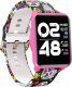 Smartwatch Bemi KIX-M + Głośnik - Słuchawki BT DUO Czarno-różowy 11