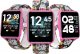 Smartwatch Bemi KIX-M + Głośnik - Słuchawki BT DUO Czarno-różowy 13