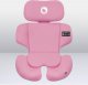 Fotelik samochodowy Lionelo FOTELIK SAMOCHODOWY OBROTOWY BASTIAAN I-SIZE 0-36KG 40-150CM PINK BABY 8