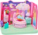 Polly Pocket Koci Domek Gabi - Magiczne Pomieszczenia do Domku Sypialnia + figurka kotka (GXP-912216) 2