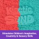 Spin Master Kinetic Sand - Dwukolorowy piasek kinetyczny z akcesoriami 10