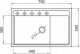 Zlewozmywak Pyramis Zestaw Pyramis CAMEA 79x50 1B1D L +IDEA BE volcano 2